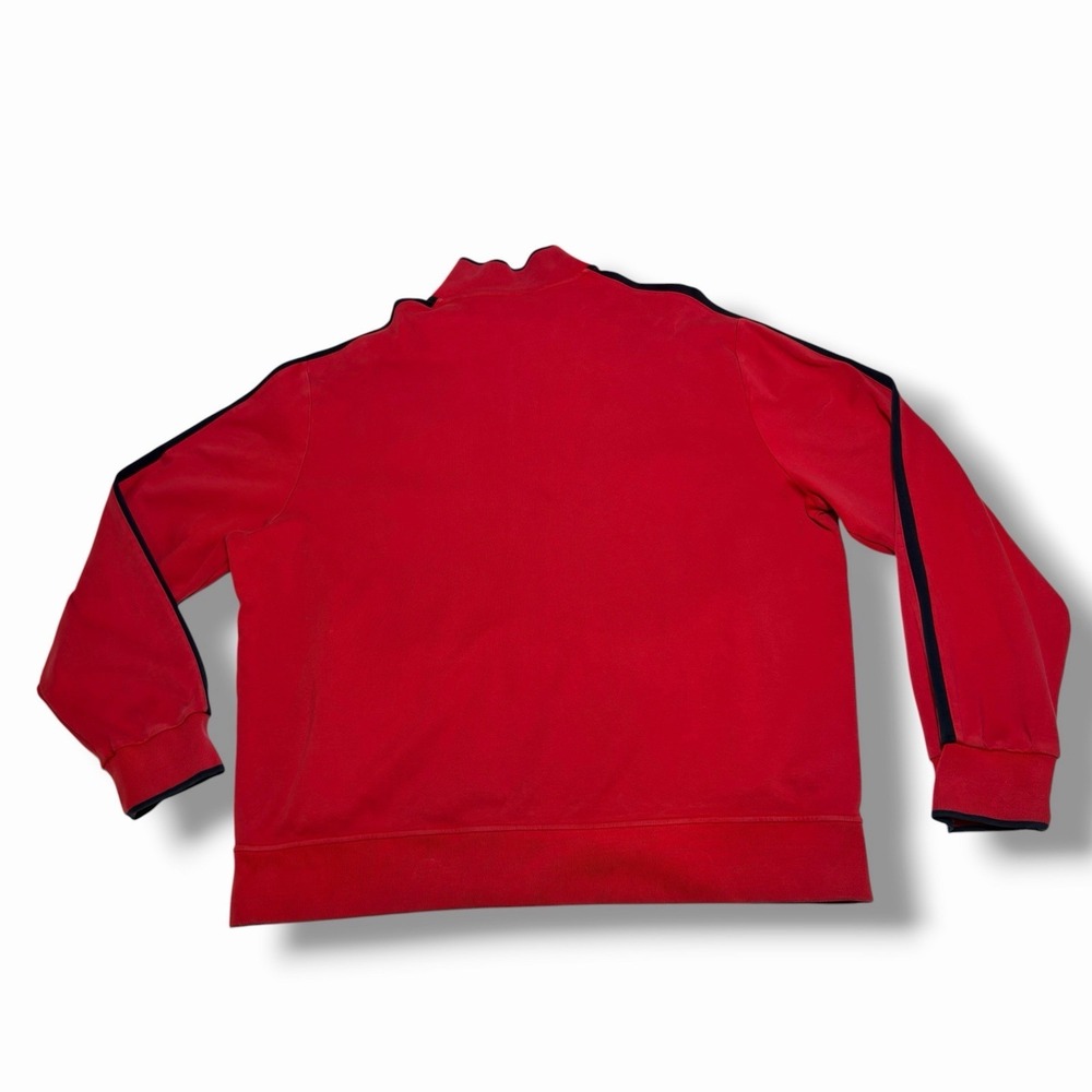 Polo Ralph Lauren XXL Track Red Cotton Pony Logo Knit Performance Jacket - Picture 3 of 10
